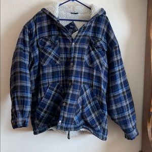 Basic Edition Men’s furry lined jacket